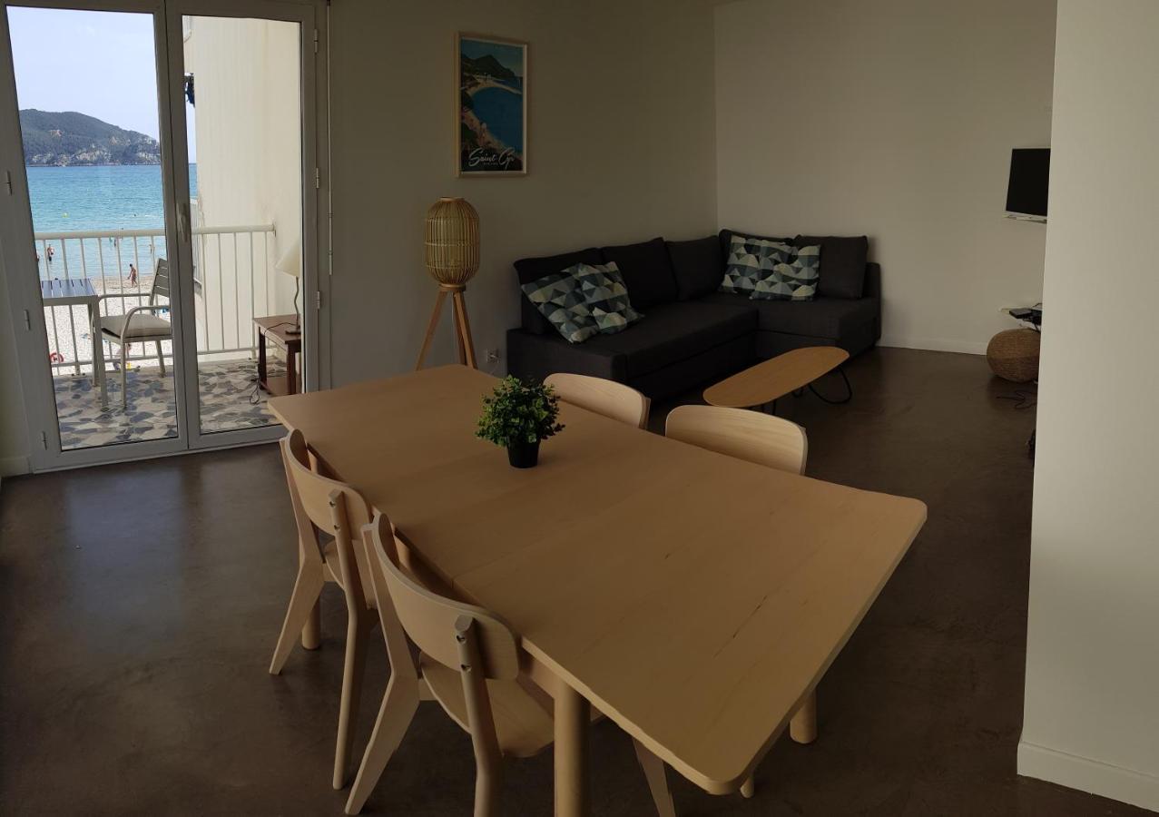 Les Pieds Dans L'O - Appartement 50M2 Front De Mer Saint-Cyr-sur-Mer Exterior foto